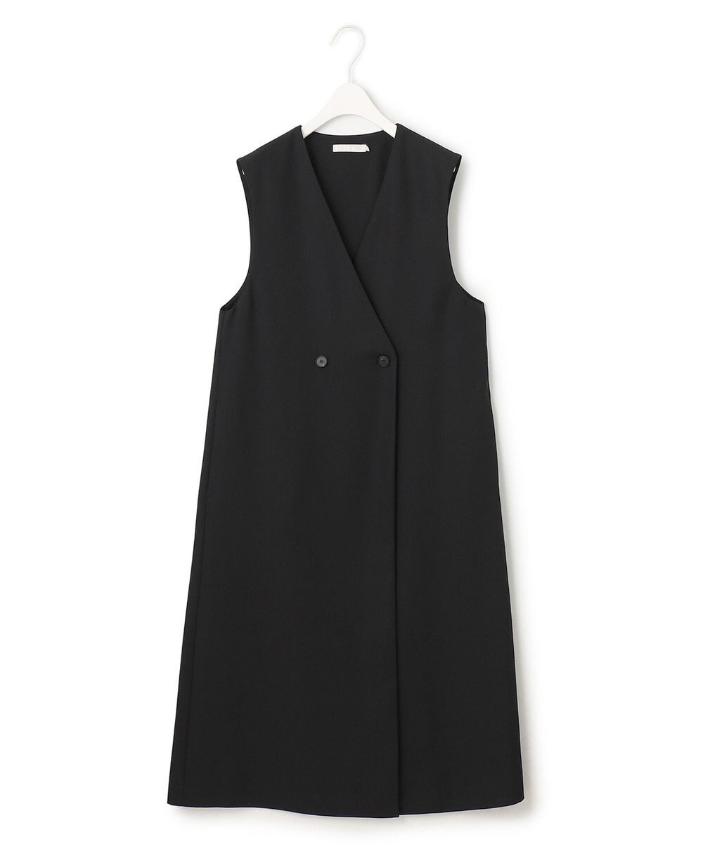 ICB 【接触冷感・UVケア・速乾・洗える】FluidBackSatin ロングジレ 