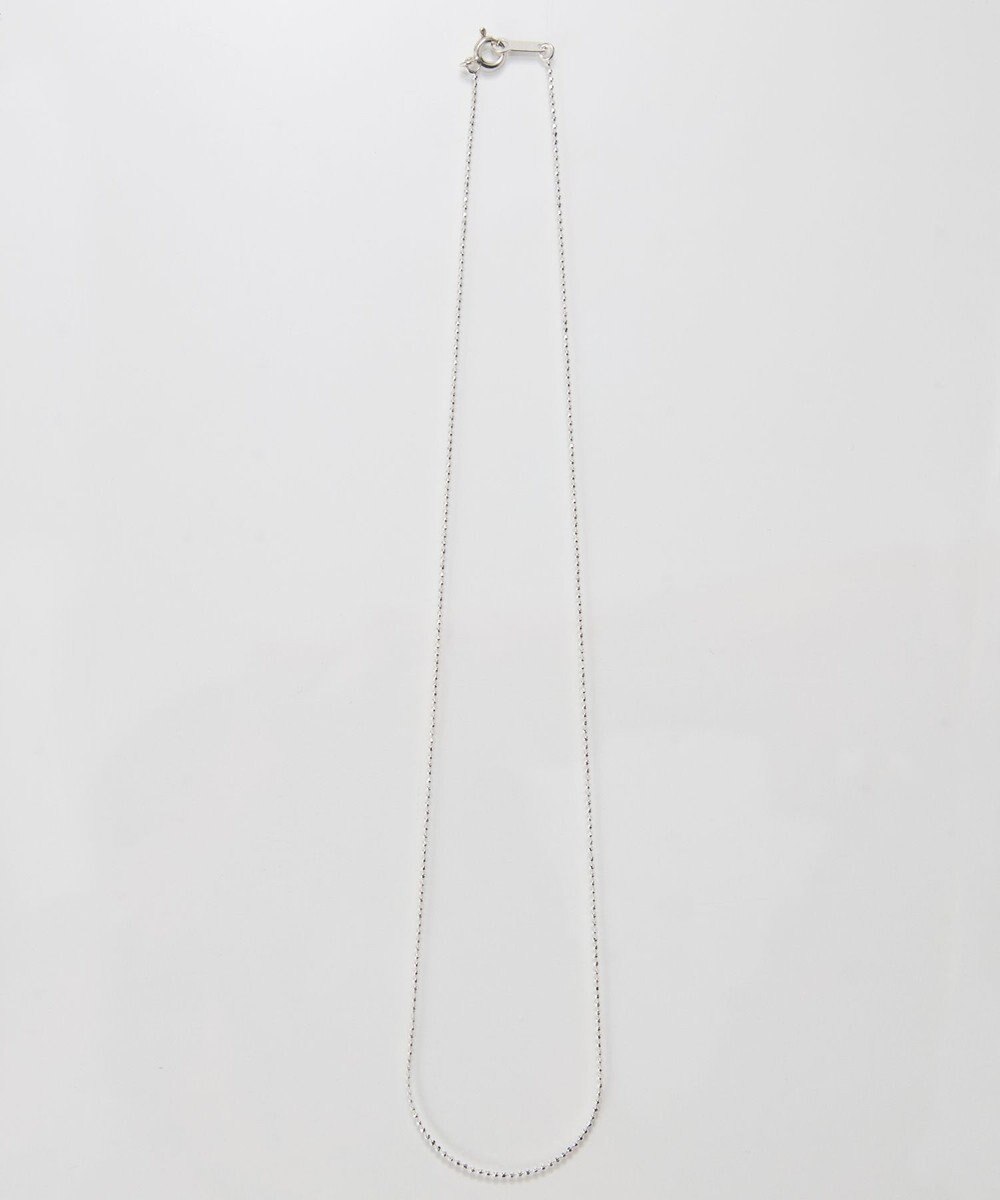 Phoebe 【SV925】シルキーシャインボールチェーンネックレス 