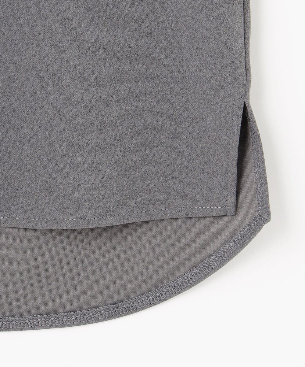 組曲 S 【WEB限定】ジョーゼットジャージーランタンスリーブ5分袖 ブラウス 