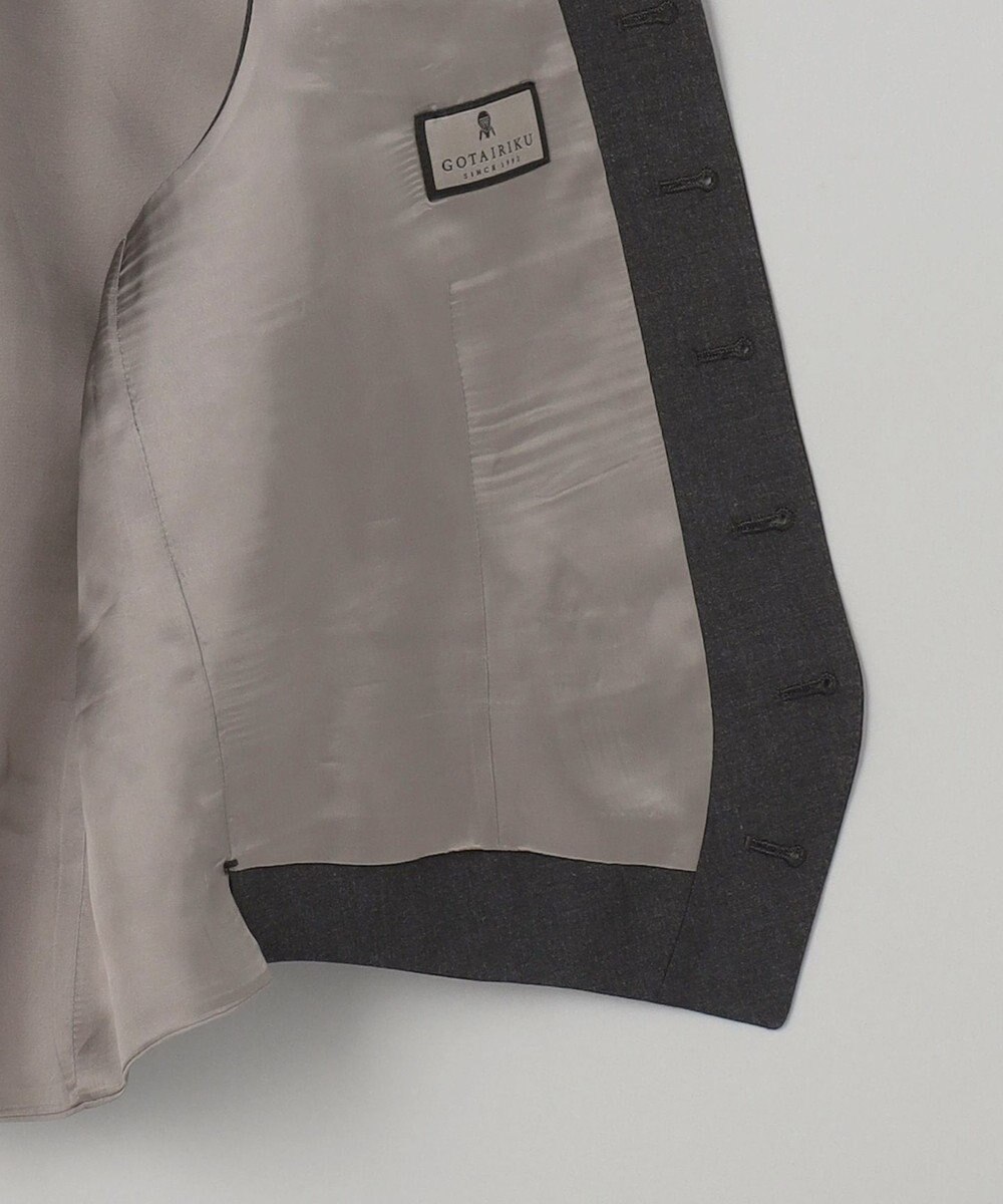GOTAIRIKU 次世代スーツ【2WAYストレッチ/透湿性/シワになりにくい】ハイスペック2WAYストレッチスーツベスト 
