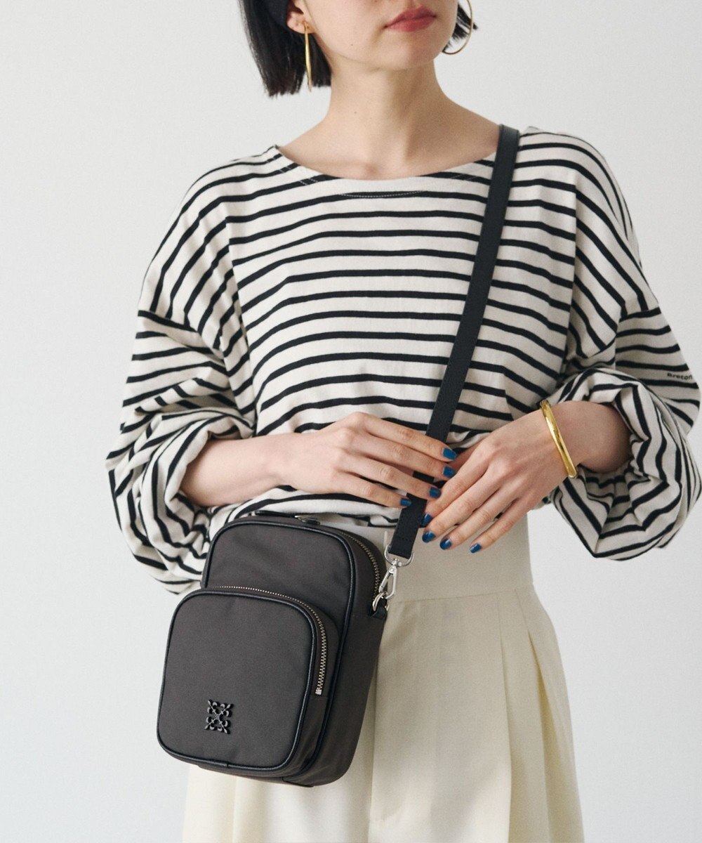 russet コーデュラナイロンスクエアショルダーバッグ(CE-1751) 