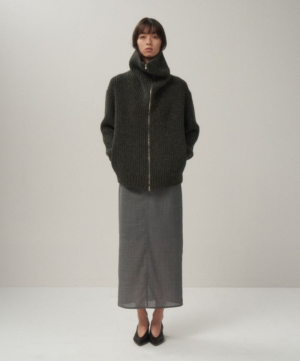 ATON TECHNO WOOL ETERMIN | ペンシルスカート 