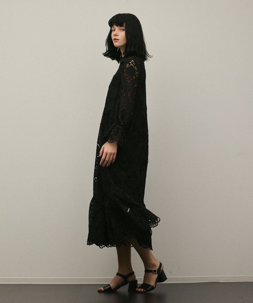 GRACE CONTINENTAL カットレースワンピース 