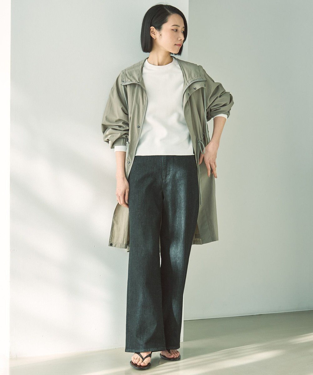 UNFILO ナイロンモッズコート 