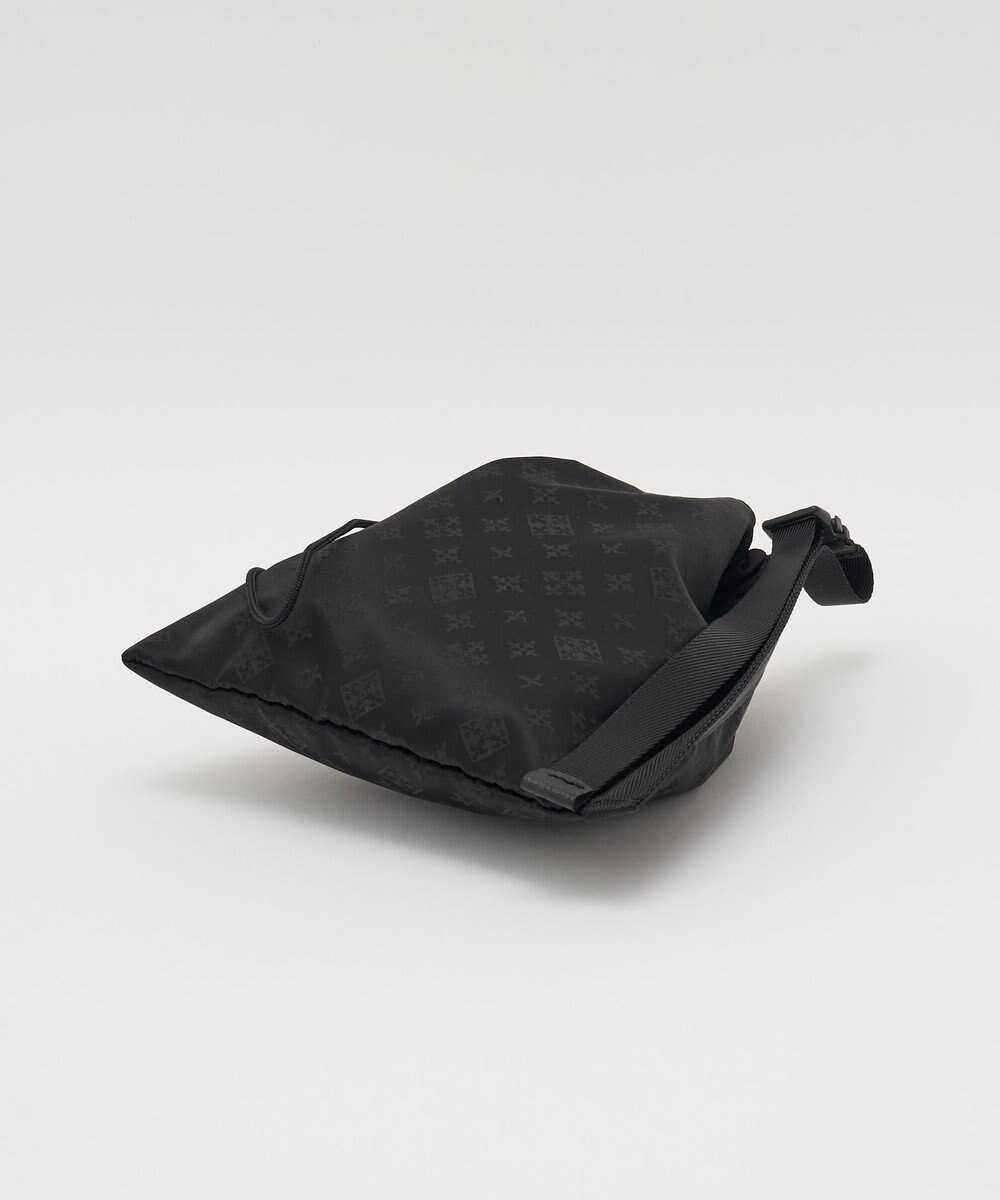 russet ナイロンジャガード巾着ポーチ L(Z-230) 