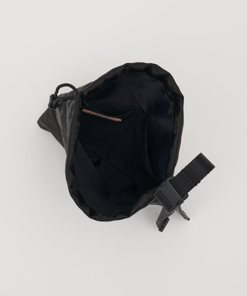 russet ナイロンジャガード巾着ポーチ L(Z-230) 