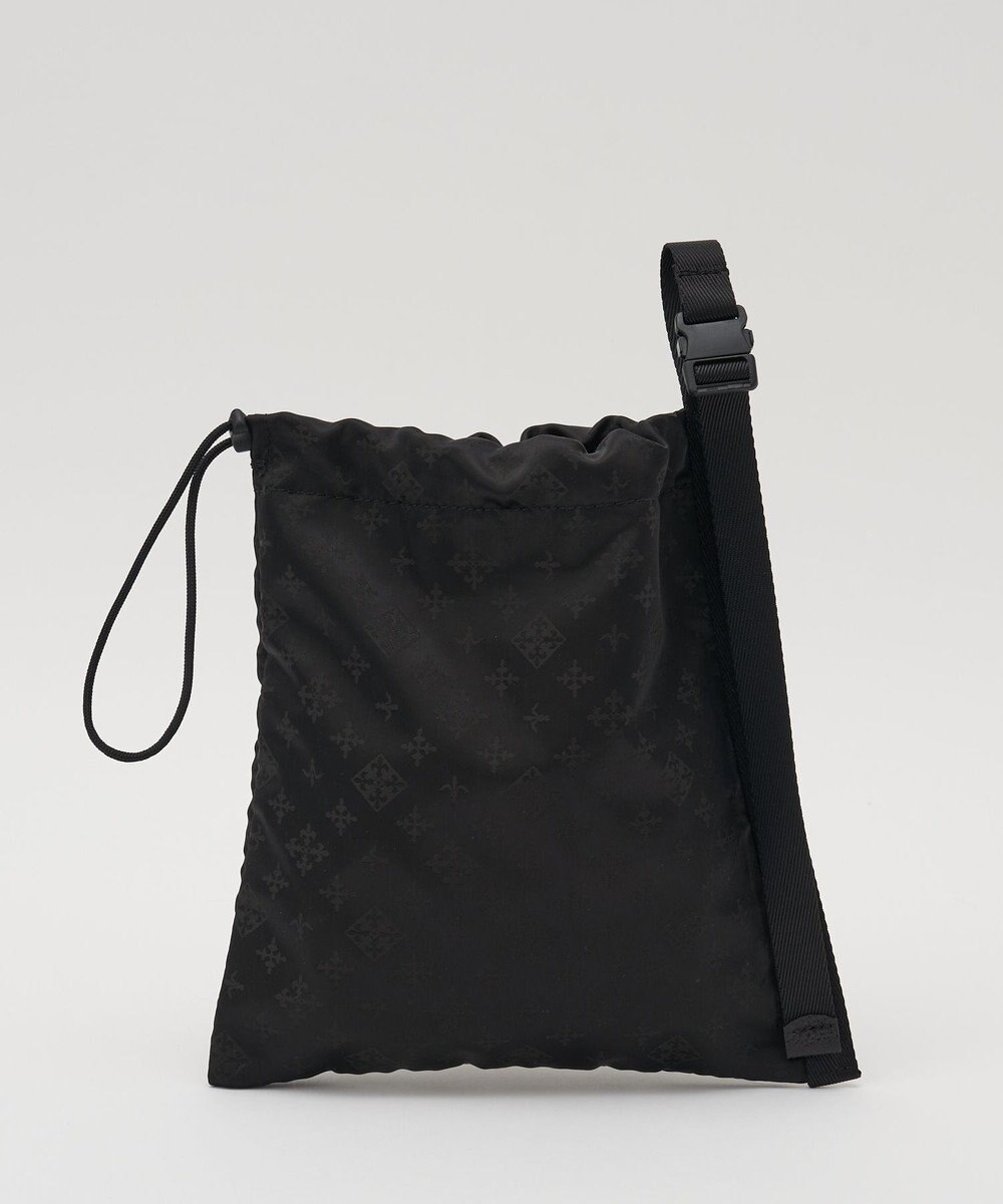 russet ナイロンジャガード巾着ポーチ L(Z-230) 