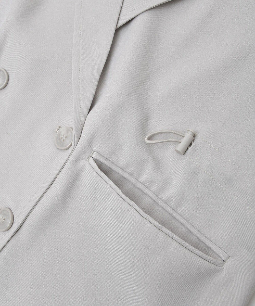 earth music&ecology 半袖サイドドロストジャケット 