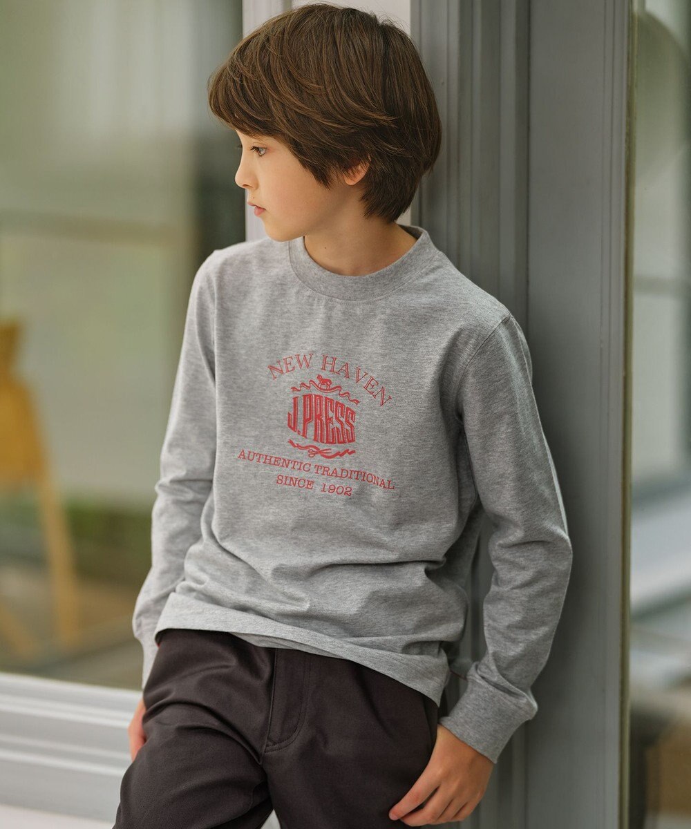J.PRESS KIDS 【110-130cm】フロントロゴ カットソー 