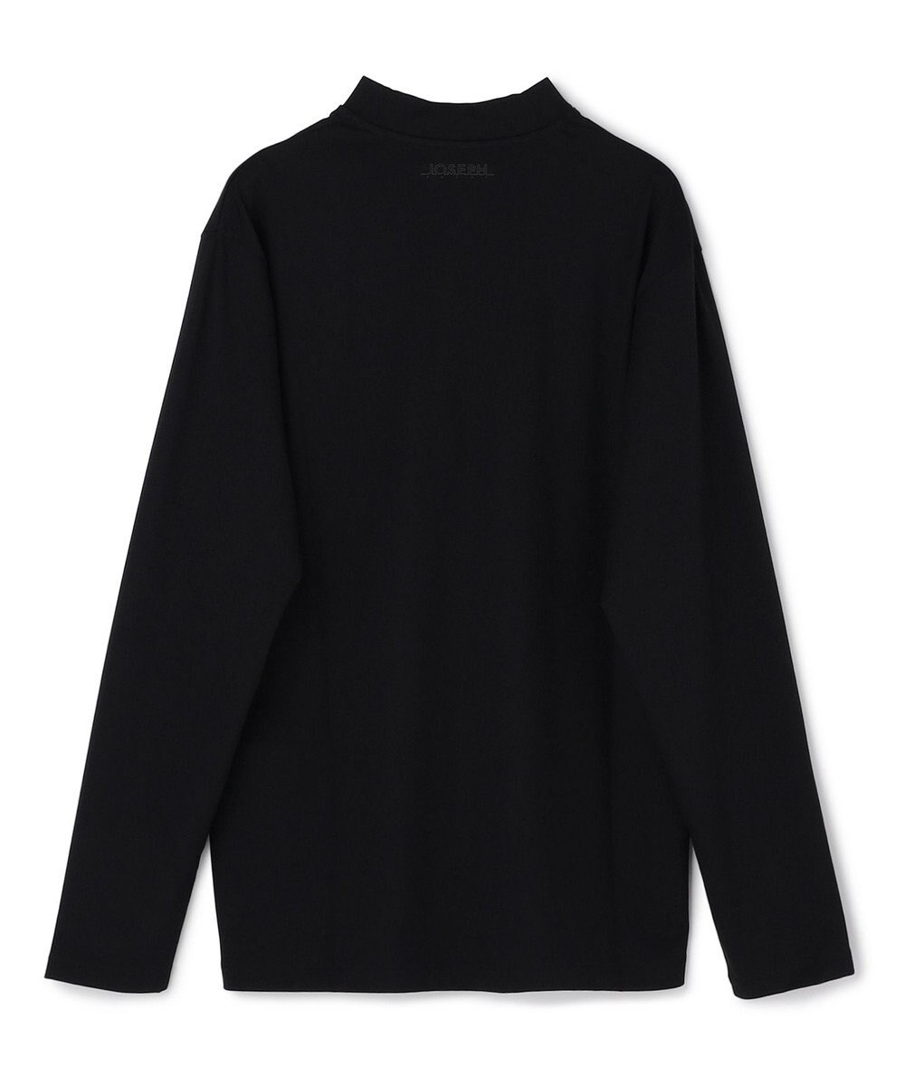 JOSEPH HOMME 新色追加【高機能素材】ハイゲージベアスムース　モックネック長袖Ｔシャツ 