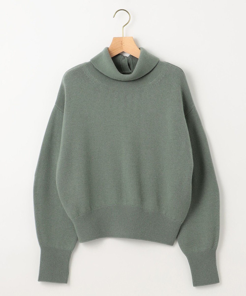 組曲 L 【2WAY・WEB限定】ウールカシミヤミックス ハイネックニット 