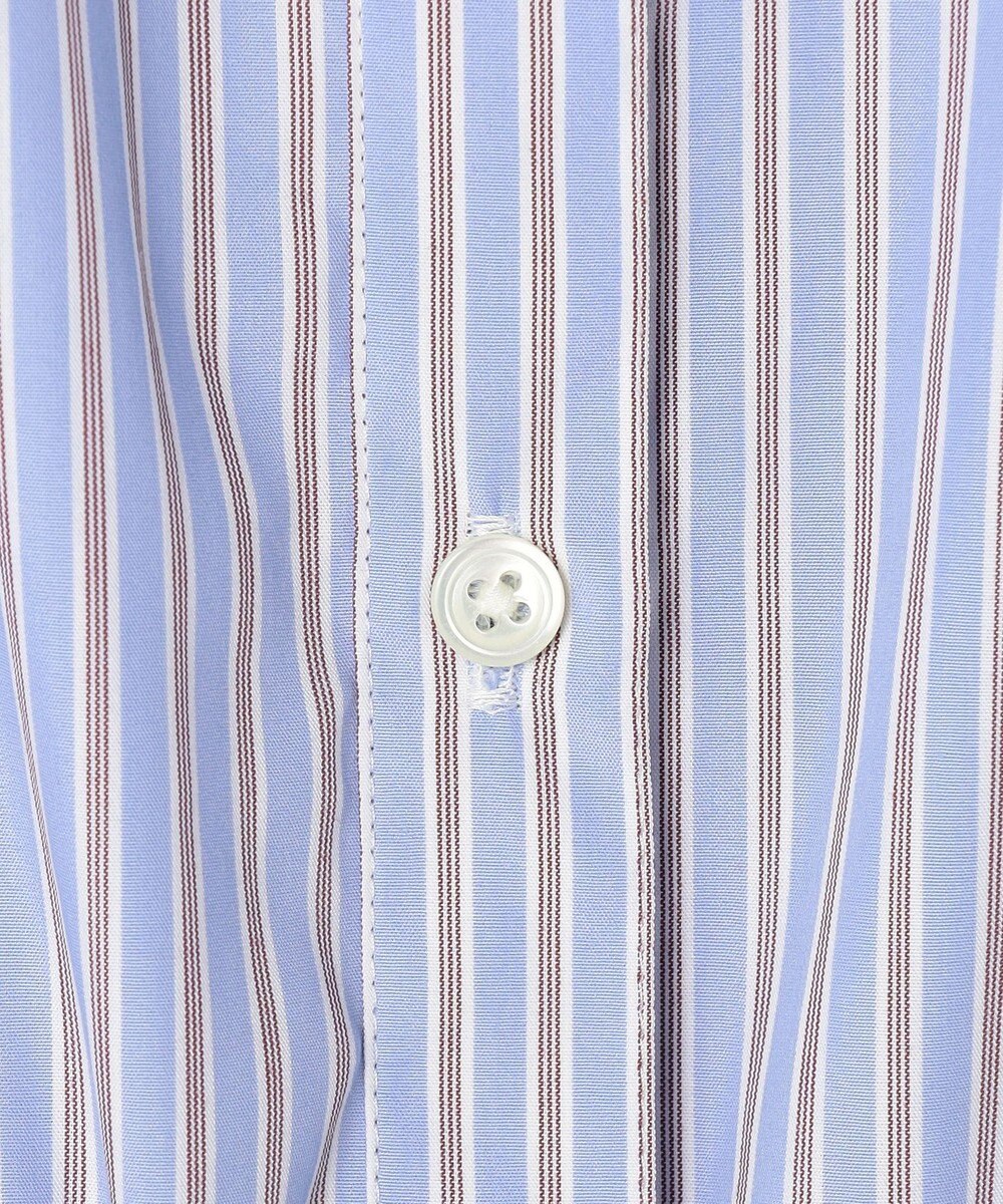 J.PRESS LADIES 【WEB限定】ストライプ シャーリング ブラウス 