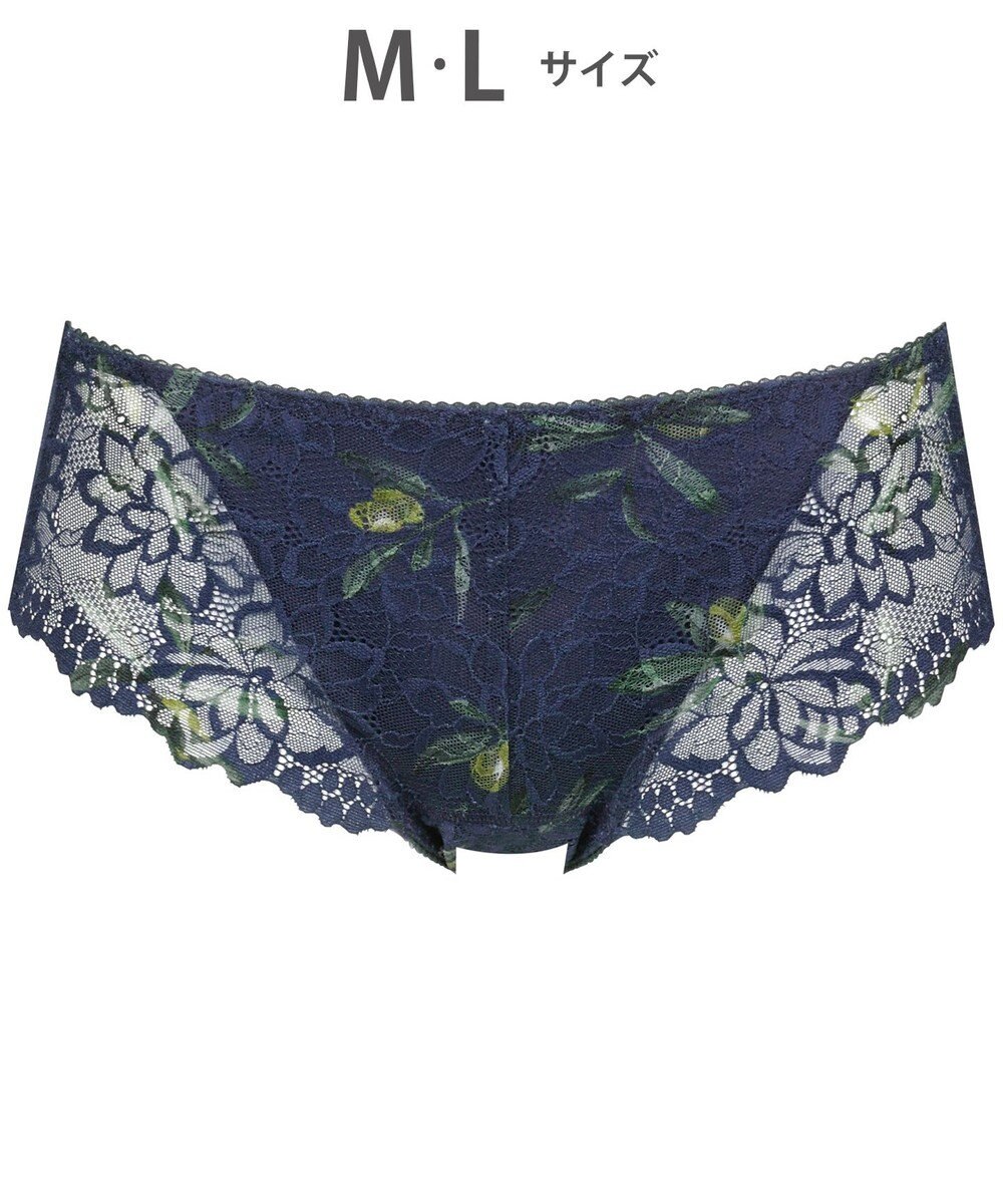 WACOAL サニタリーショーツ 【GOCOCi ゴコチ】 「普通~多い日」に対応 後ろまでしっかりカバー 羽付きナプキン対応 総レース 生理用ショーツ はきこみ丈あさめ レディース PGG198 /ワコール 