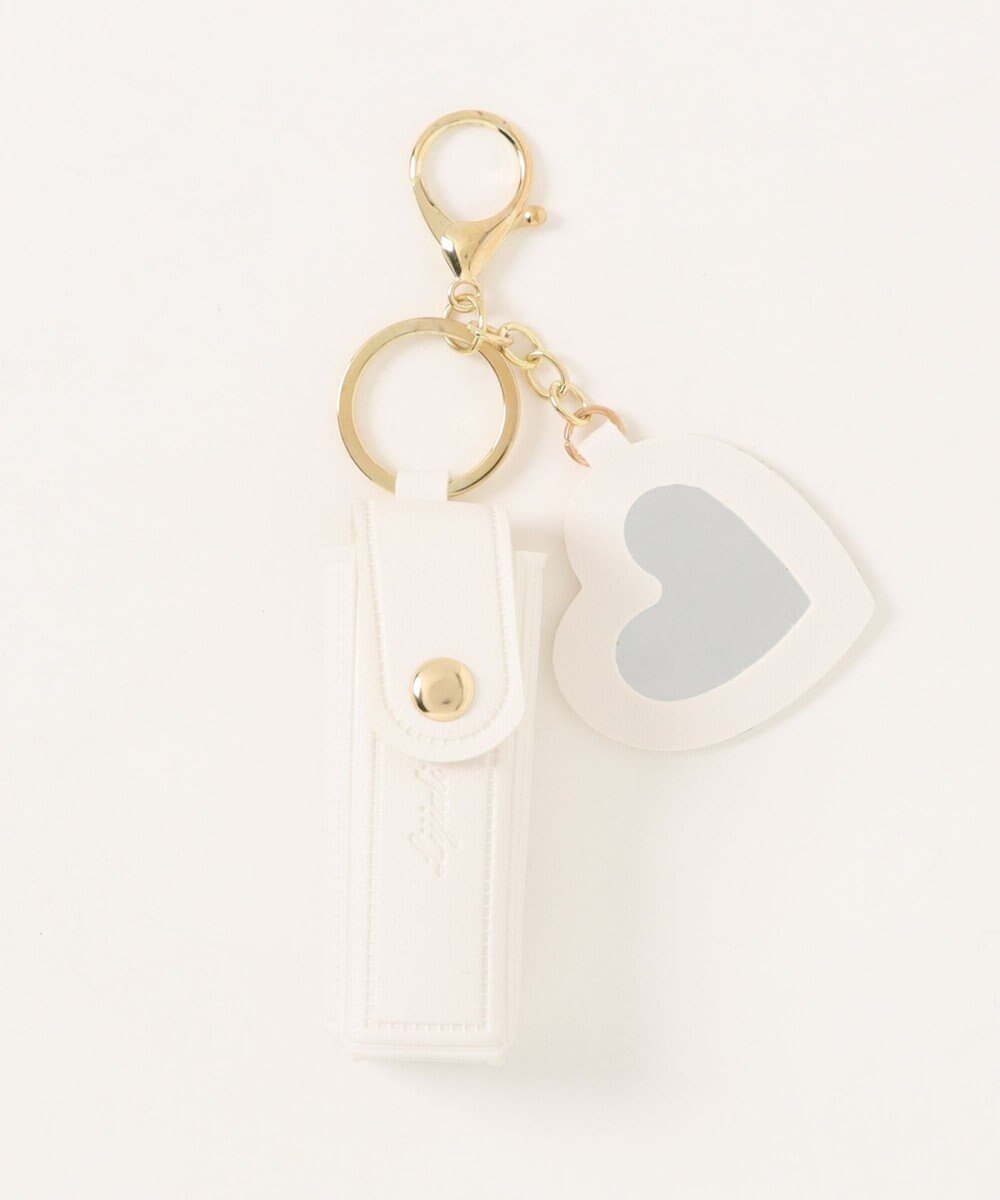 UNBILLION カシュカシュ cachecache / ハートミラー付きリップケース 