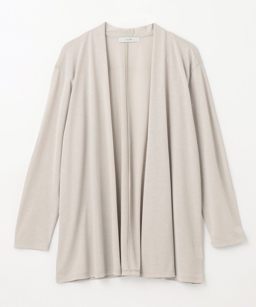 ANY 【接触冷感/UVケア/吸水速乾】長袖シアーカーディガン 