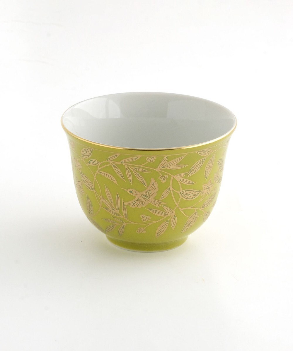 たち吉 【たち吉】萌葱金彩お茶呑茶碗〈５客〉美濃焼 