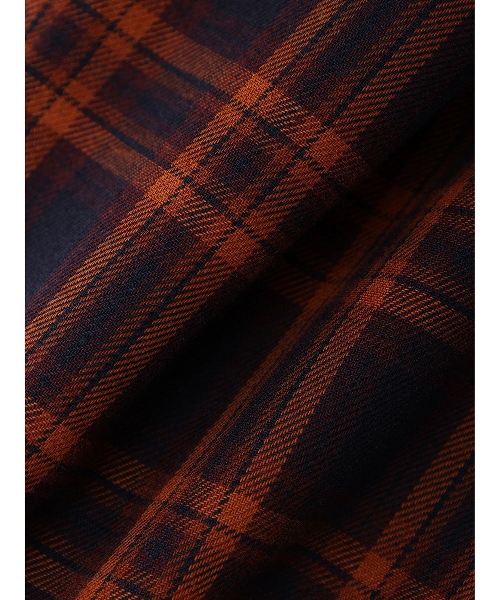 Green Parks ビエラチェックシャツワンピース 