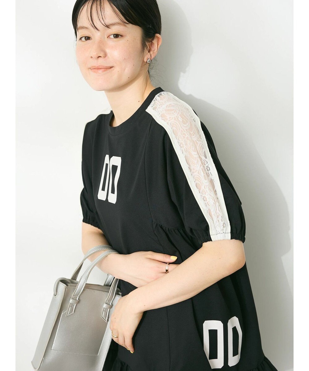 CRAFT STANDARD BOUTIQUE 接触冷感/UVカット/レースライン入りチュニック 