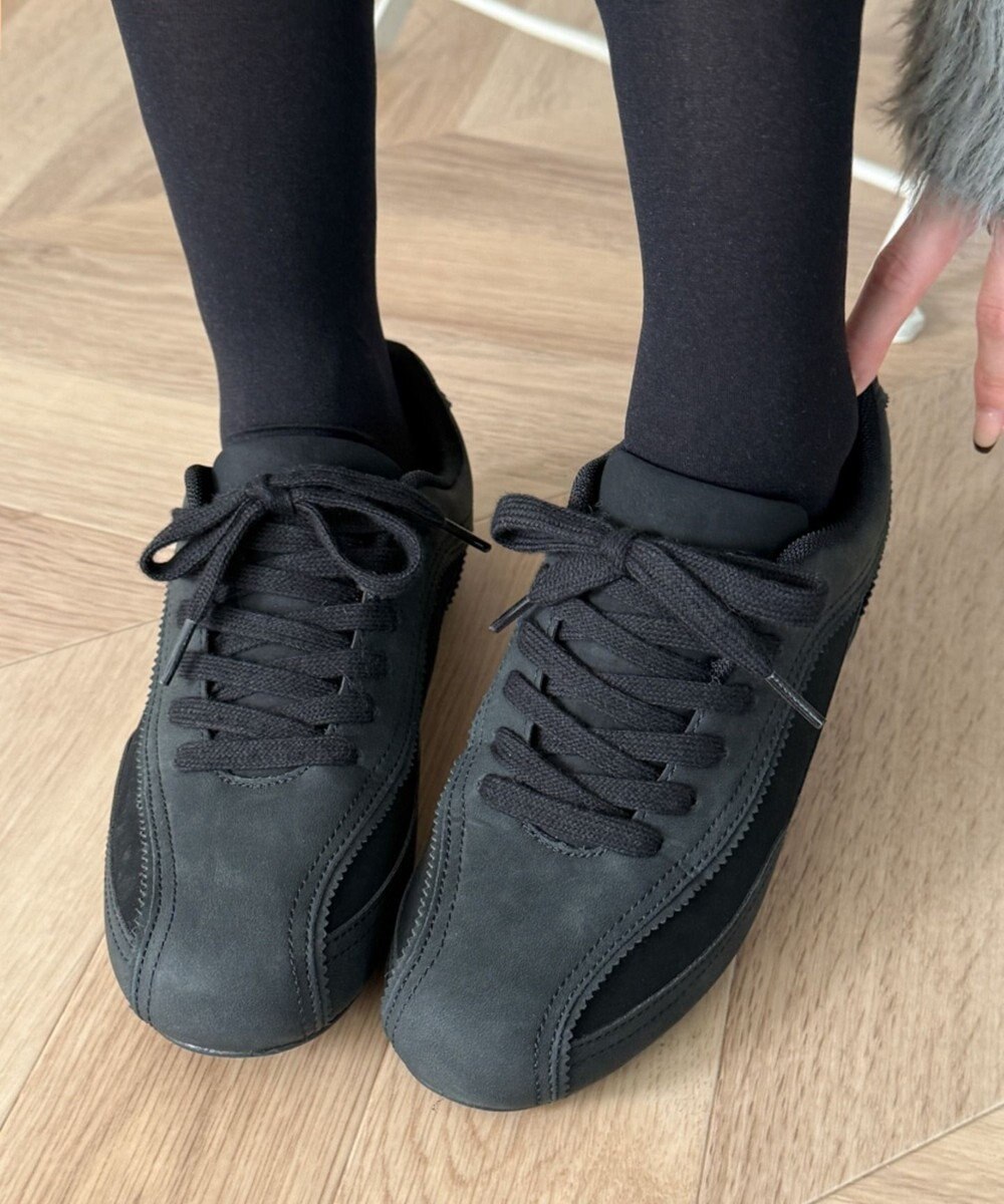 WEGO レースアップローカットスニーカー 