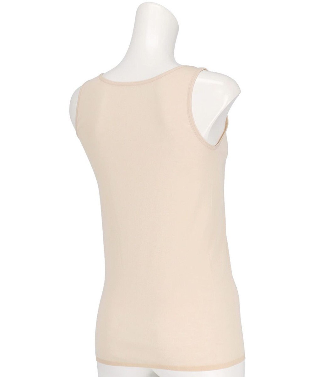 Wing インナー 綿100％ 抗菌防臭(身生地) フラット仕上げ(裾) 【綿100％ ひびきにくいタイプ】 ノースリーブ タンクトップ 春 夏 EL1175 ウイング／ワコール 