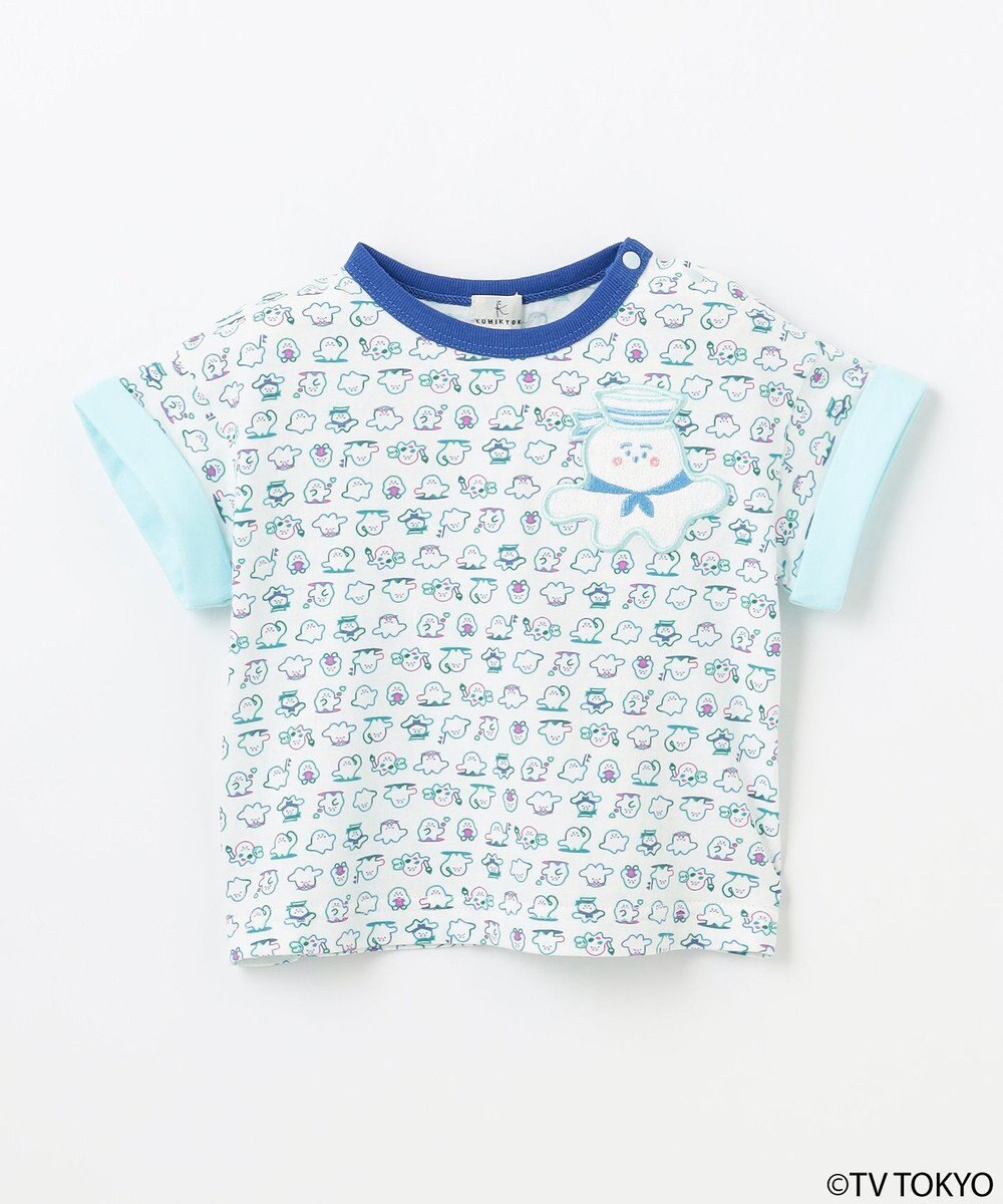 組曲 KIDS 【UVケア】【80-100㎝】シナぷしゅマリン Tシャツ 