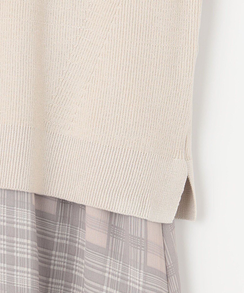 ANY SIS 【2SET】ニットジレワンピース セット 