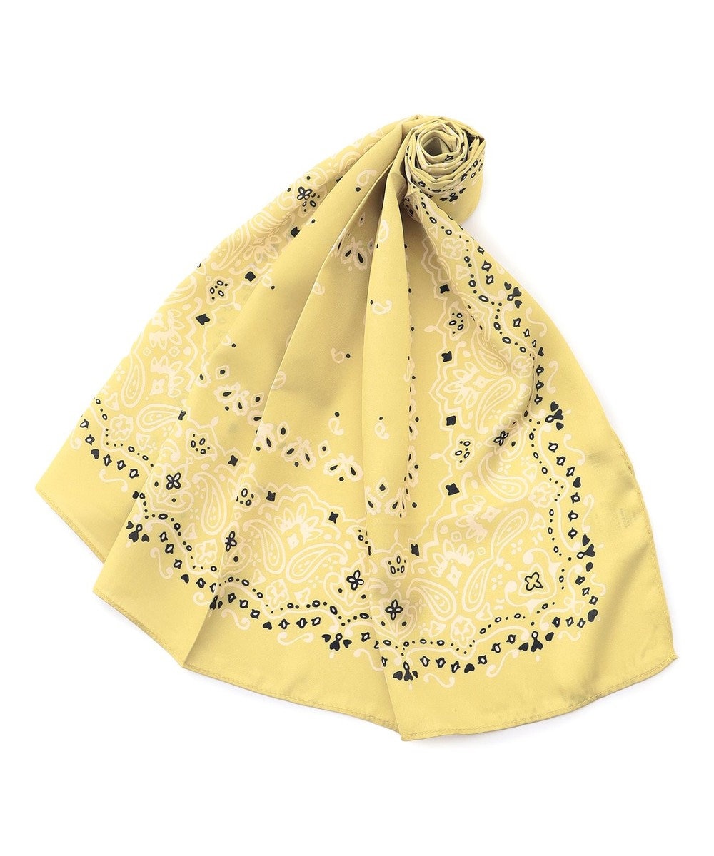 J.PRESS YORK STREET 【WOMEN】ペイズリープリント スカーフ 