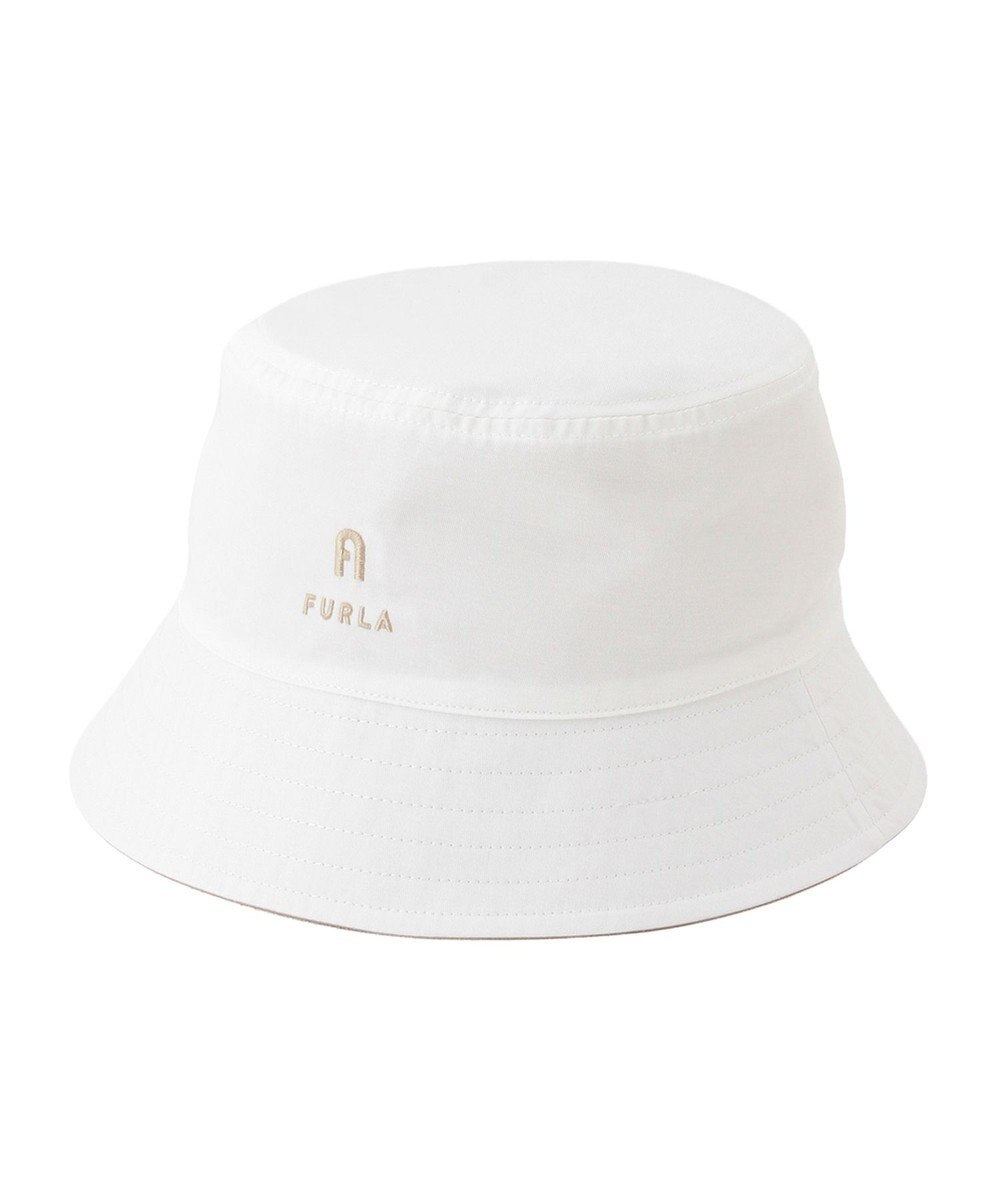 MOONBAT FURLA(フルラ)リバーシブルバケットハット 帽子 無地 UVカット 手洗い可能 