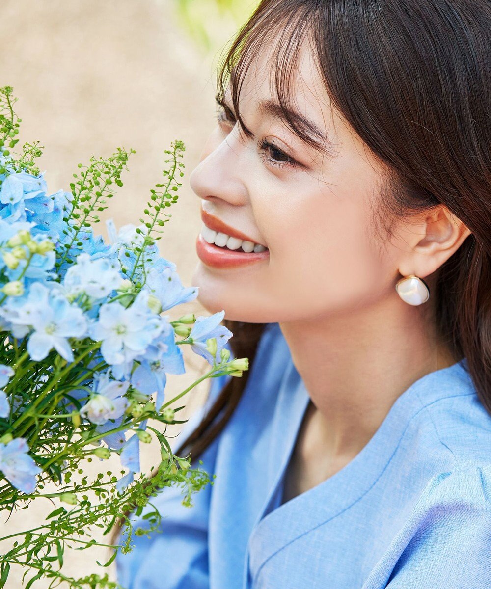 Tiaclasse 縁ありパールピアス 