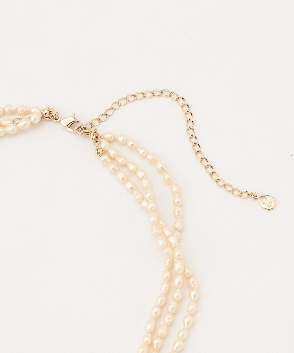 23区 3連 パール ネックレス 