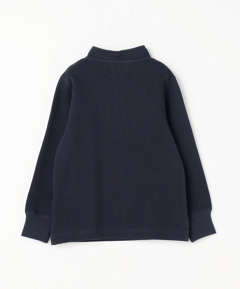 J.PRESS KIDS 【110-130cm】FRONT JIP ハーフジップトレーナー 