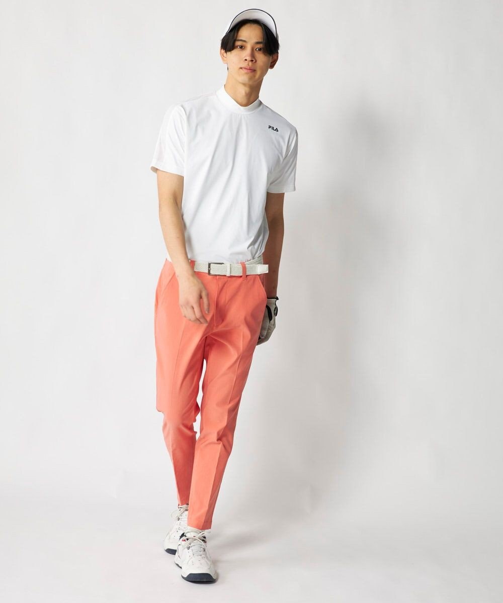 FILA GOLF／marie claire 【FILA GOLF】半袖モックネックシャツ 