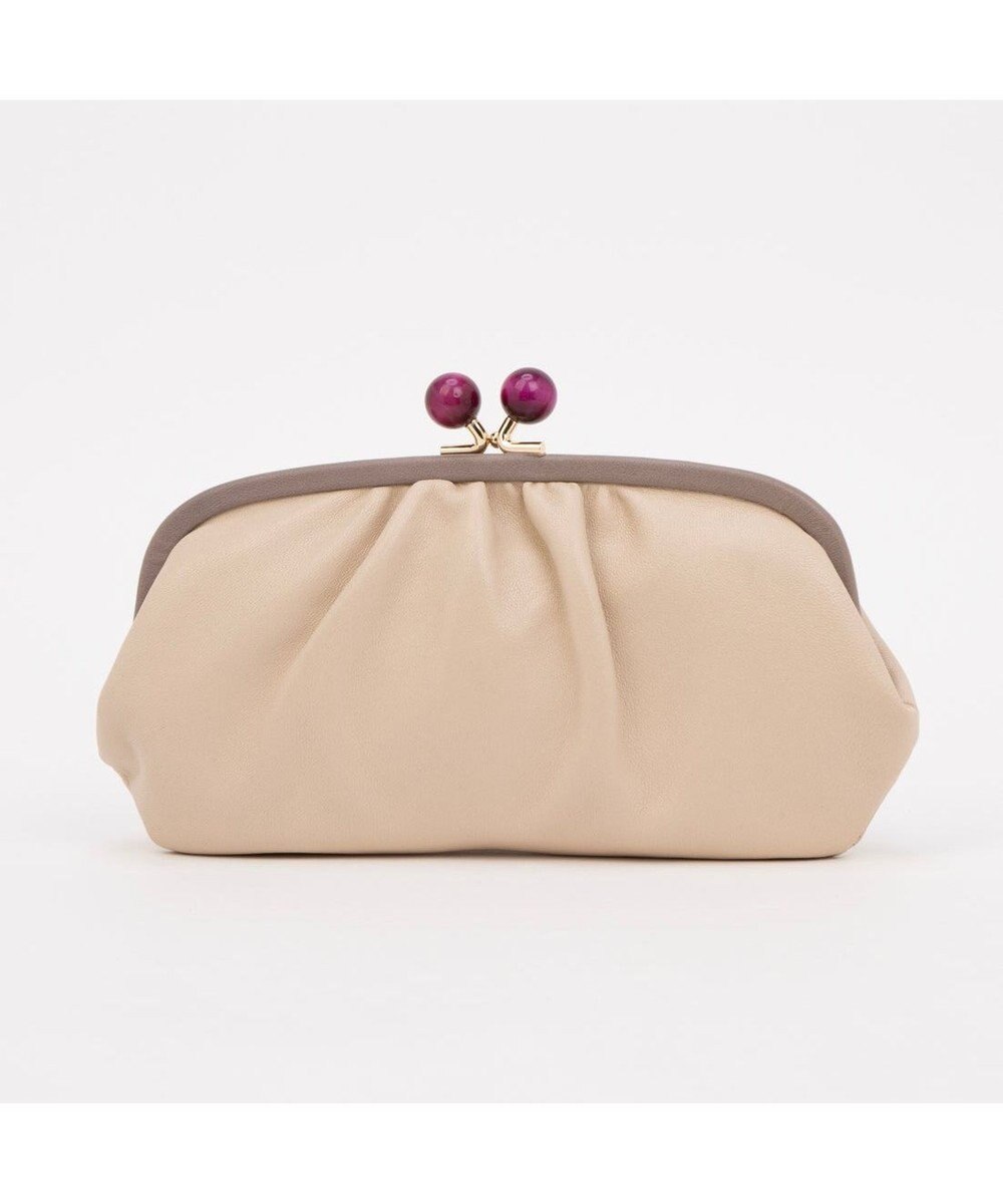 UNBILLION perche ジェムストーンがま口長財布 