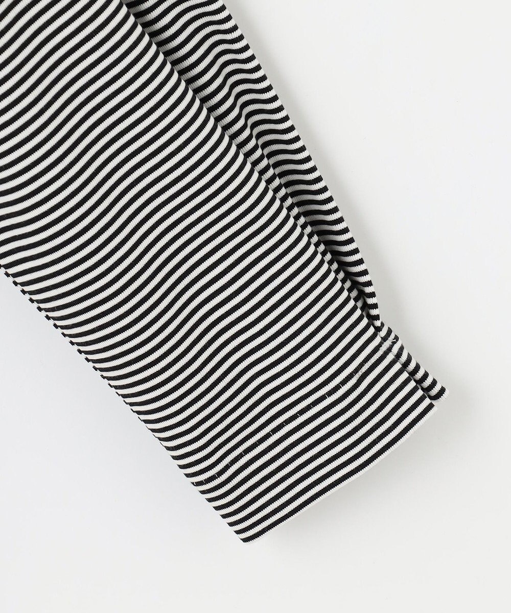 J.PRESS LADIES タートルジャージー ボーダー カットソー 