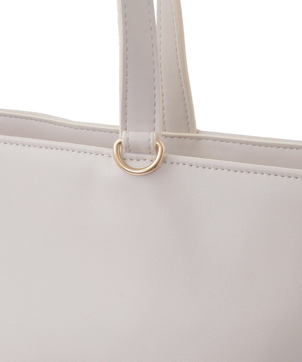 Maison de FLEUR リボンキルティングキャリーオントート 