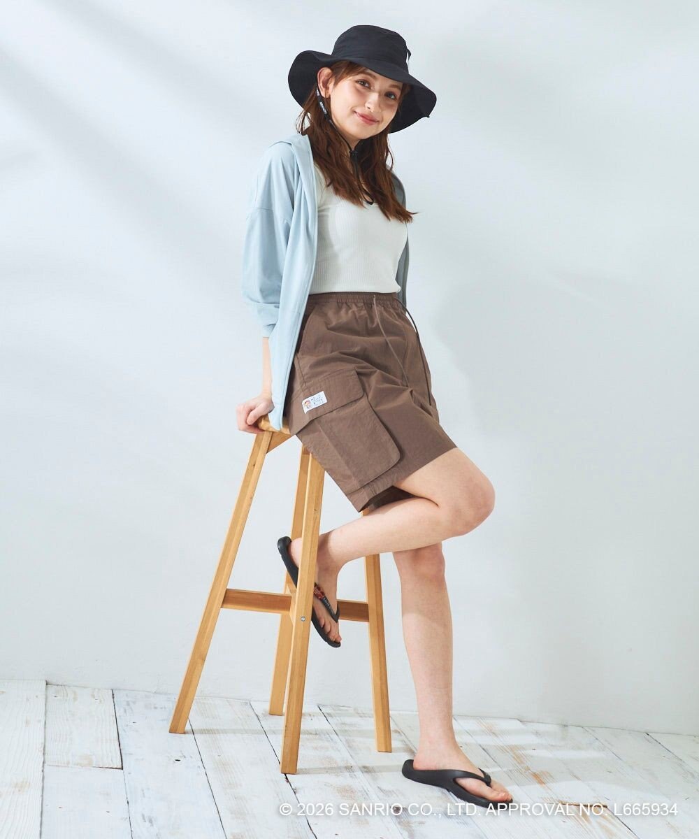 OP／FILA 【Ocean Pacific×ハローキティ】水陸両用ハーフパンツ 