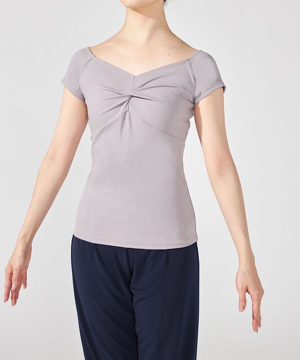 Chacott フレンチスリーブトップ 