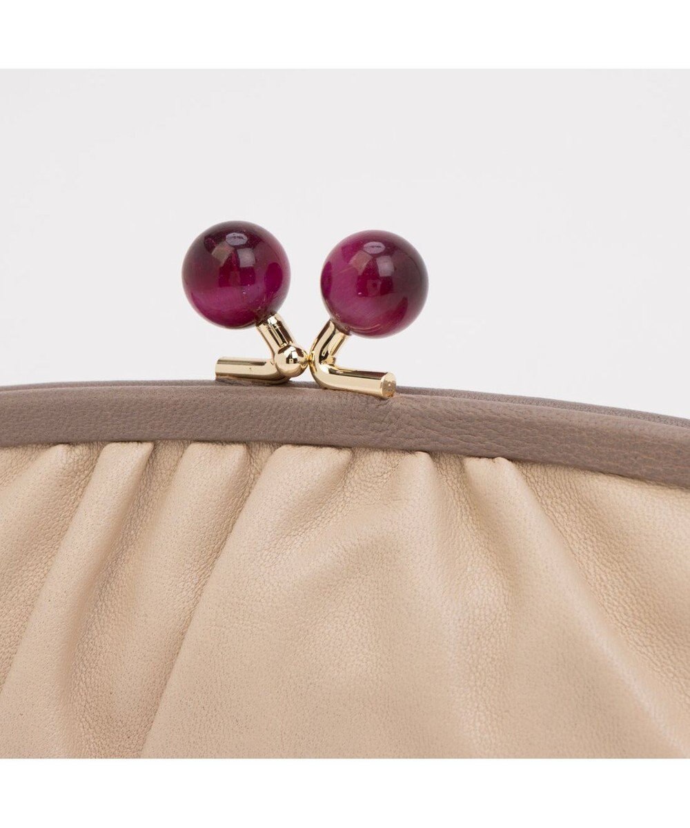 UNBILLION perche ジェムストーンがま口長財布 