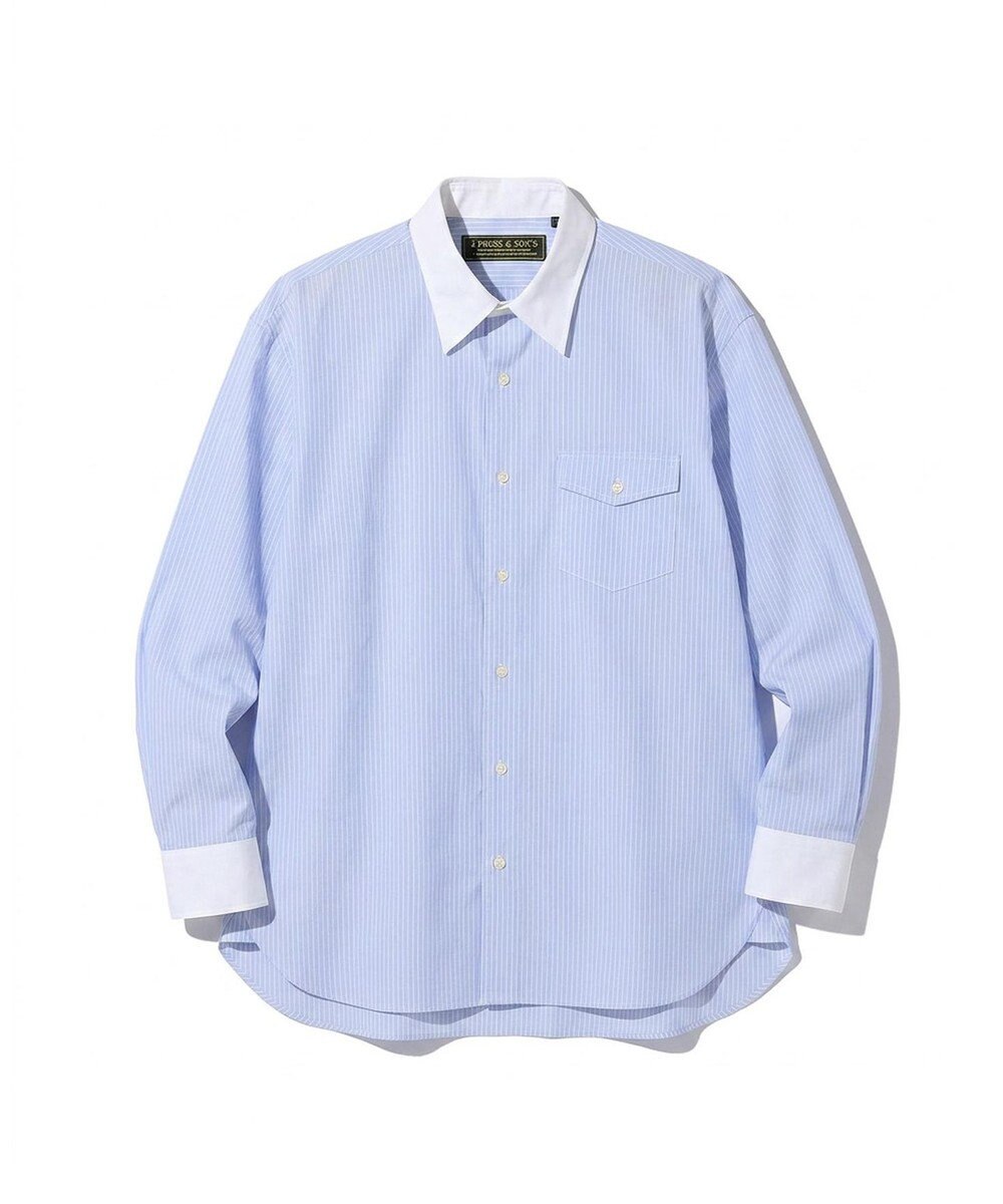J.PRESS MEN 【WEB・一部店舗限定】Airy Touch Seersucker Shirt 
