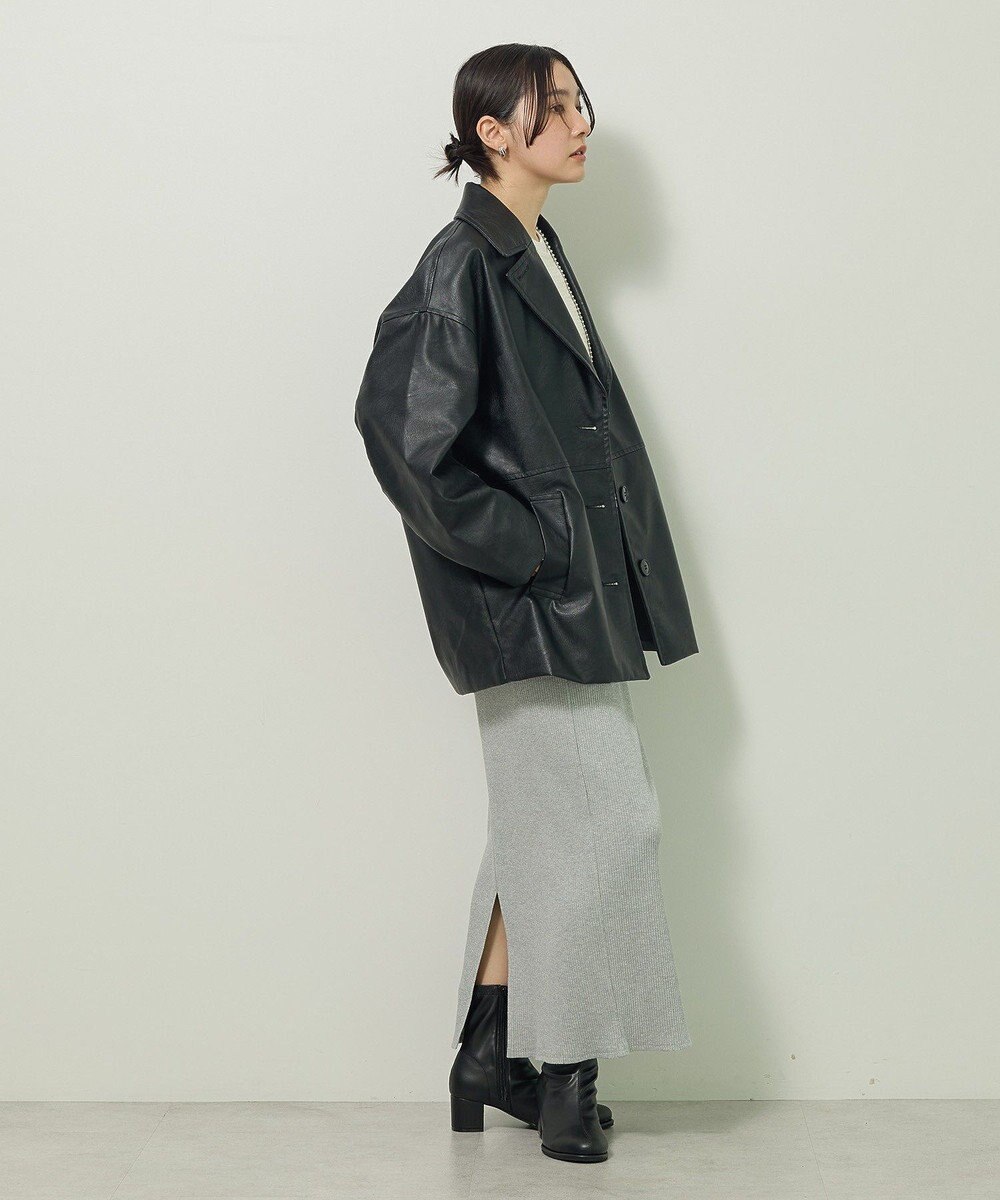 Green Parks フェイクレザージャケット 