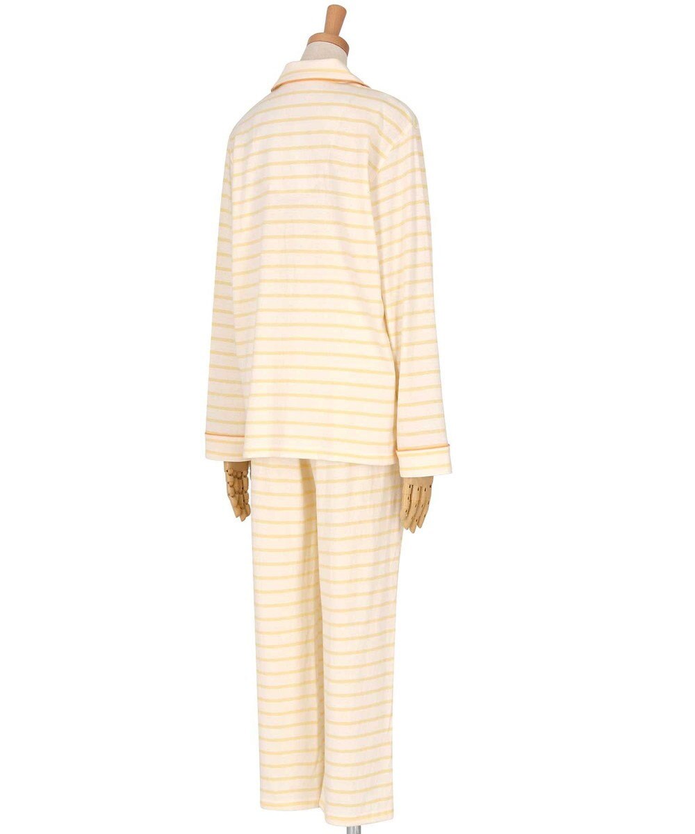 une nana cool 【綿100%】コットンボーダーパジャマ MADE WITH LIBERTY FABRIC 