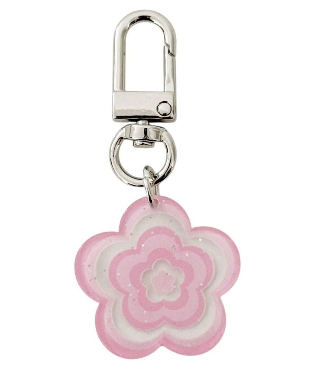 WEGO カラフルフラワーキーホルダー 