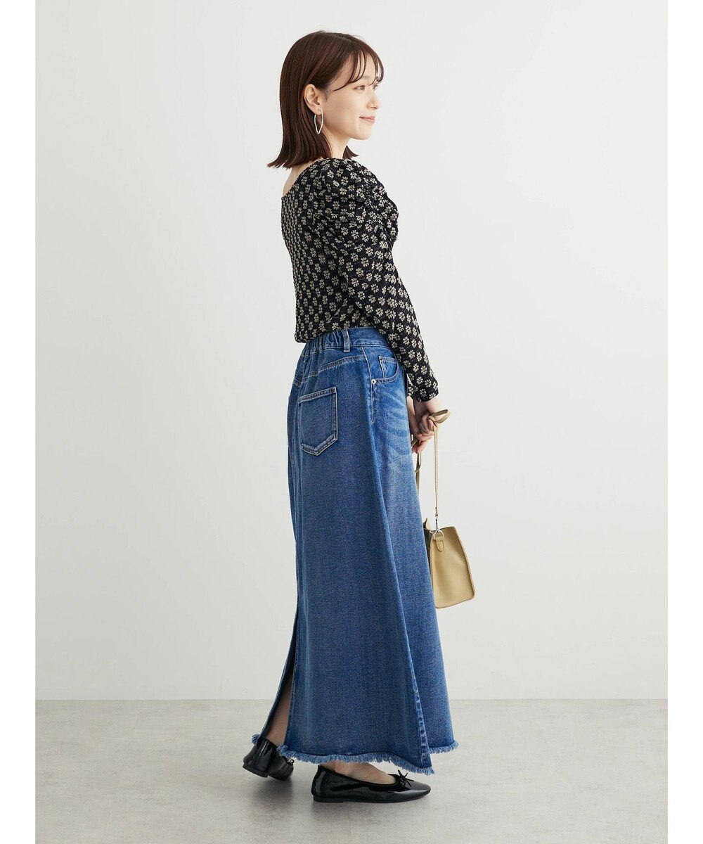 Green Parks ・ＳＵＧＡＲ　ＳＰＯＯＮ　カラーデニムスカート 