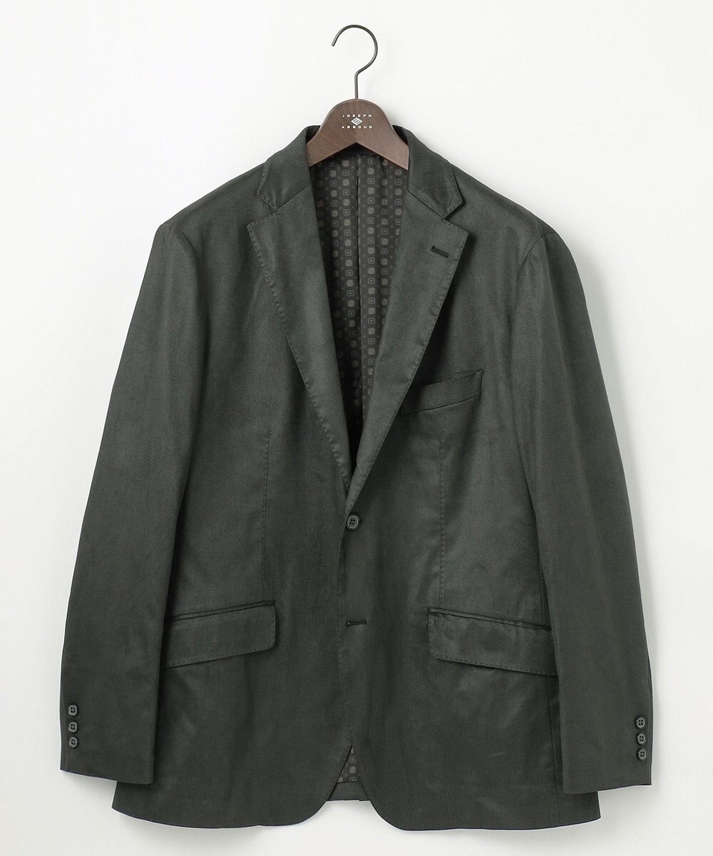 JOSEPH ABBOUD 【キングサイズ・ストレッチ/スウェードタッチ/JAPANファブリック】コマ スウェード ジャケット 