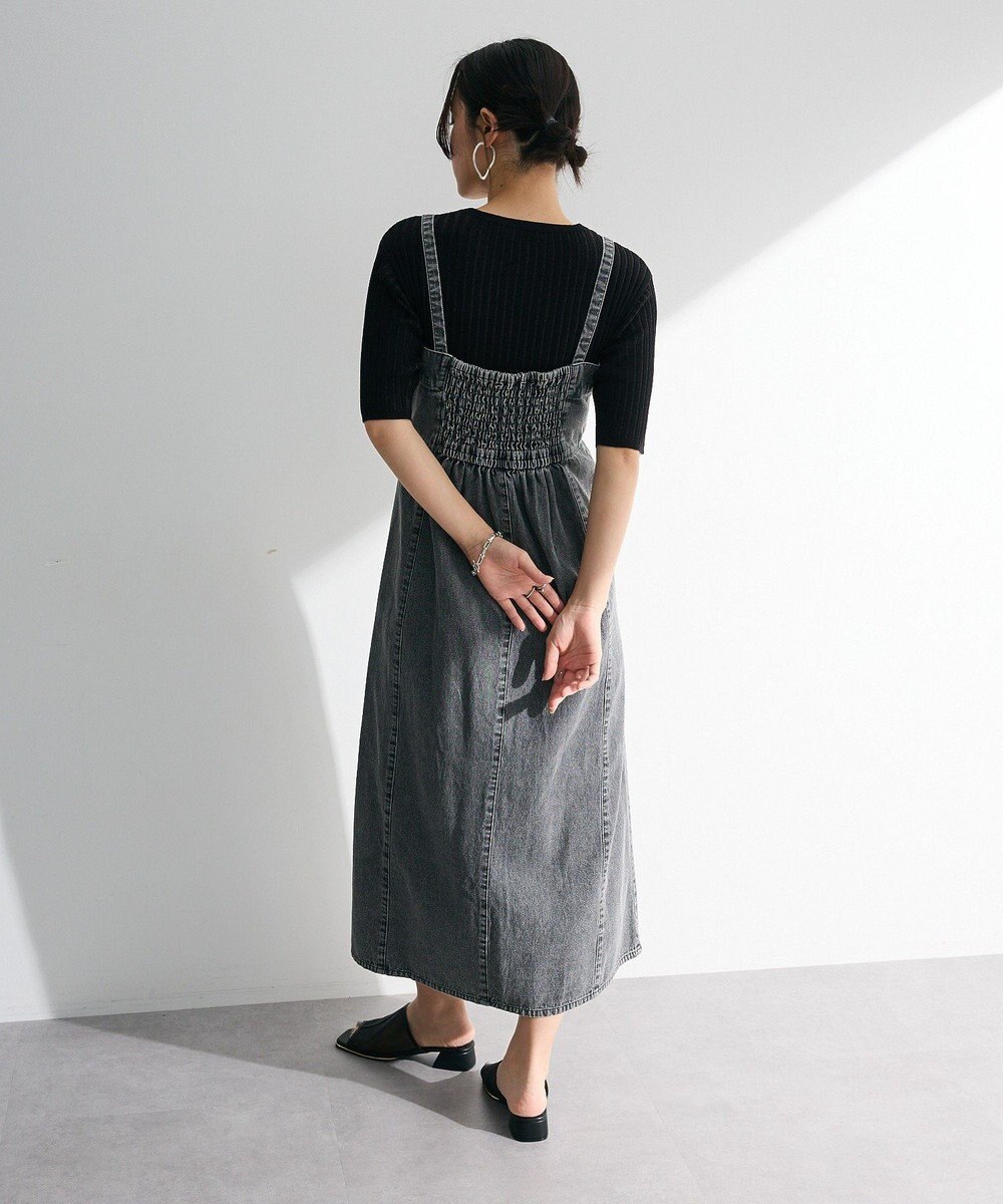 Green Parks 配色リブニットプルオーバー 