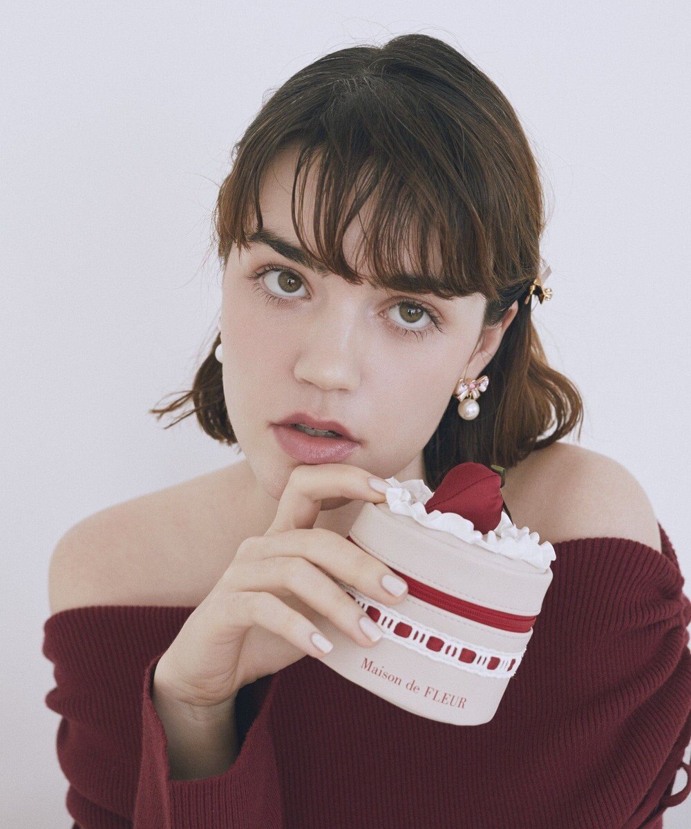 Maison de FLEUR ガトーフレーズポーチ 