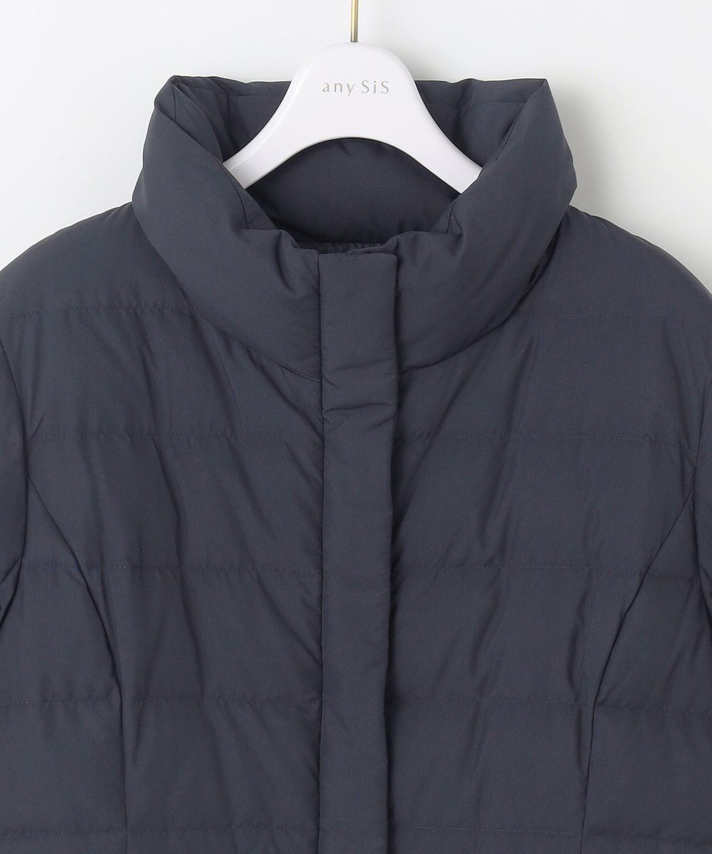 ANY SIS 【撥水・洗える】美シルエットスタンドロング ダウン 