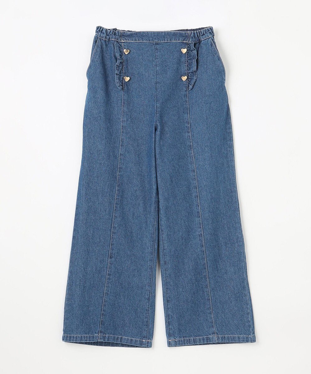 ANY KIDS デニム ワイド パンツ 