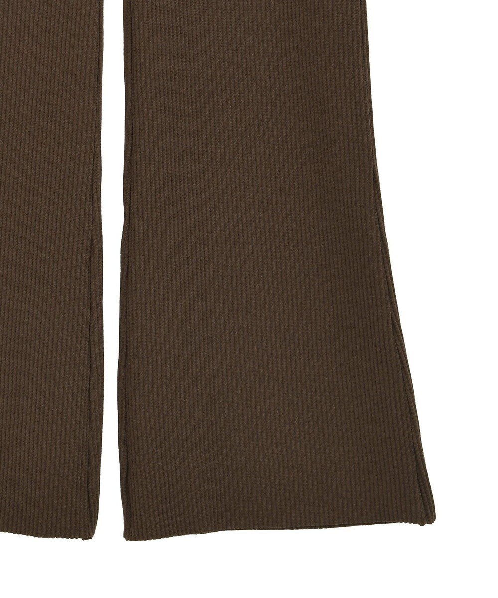 earth music&ecology セルフカットテレコフレアパンツ 