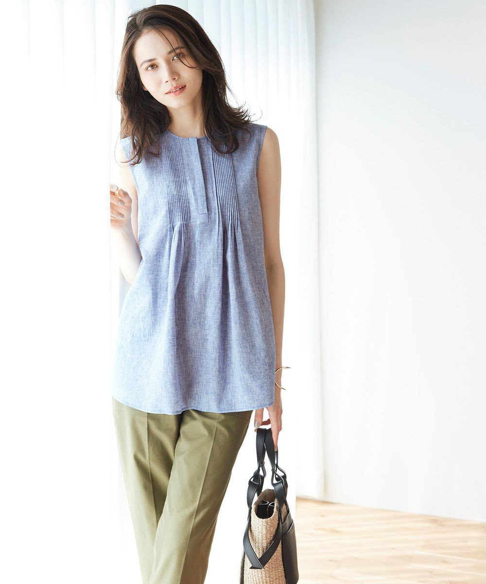 23区 VIOLAd'ORO MIRO レザーポケット ハンドバッグ 